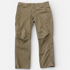 Men's Under Armour Storm Tactical Pants 40x31 Army Green Zip Pocket Ripstop